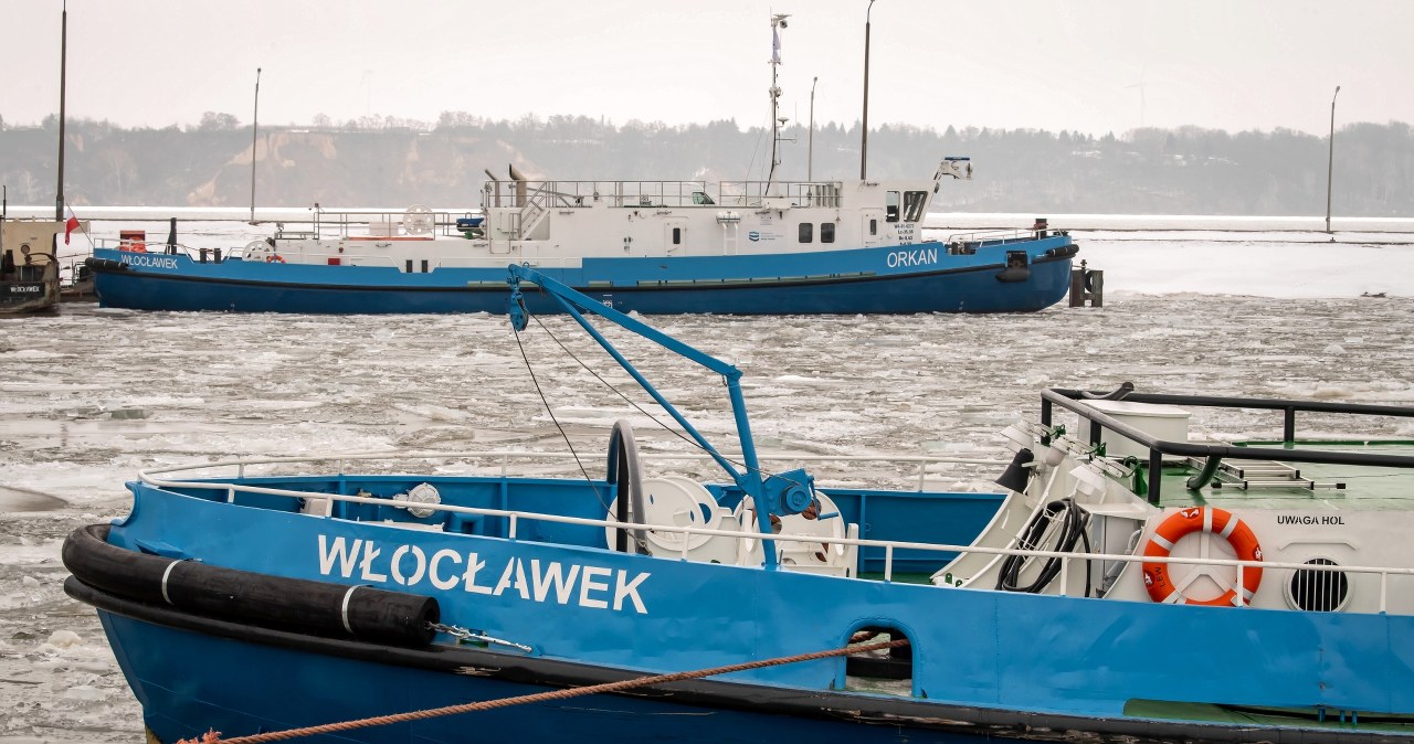 Lodołamacze wznowiły pracę na Wiśle. Akcja kruszenia ma potrwać do 4 tygodni