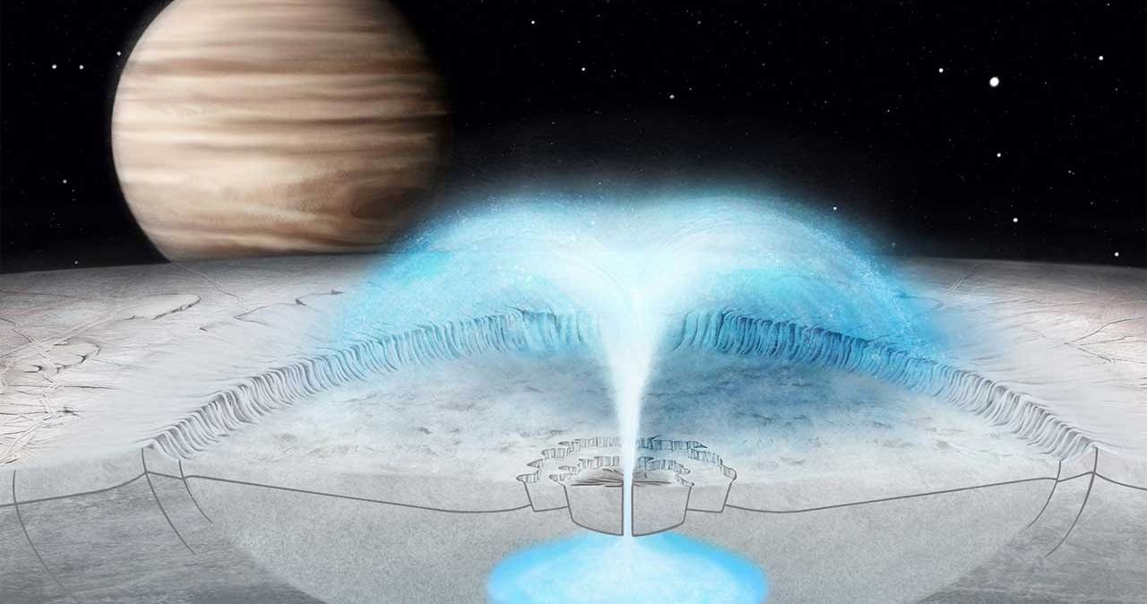 Lodowe erupcje na Europie są powszechniejsze niż nam się wydawało /materiały prasowe