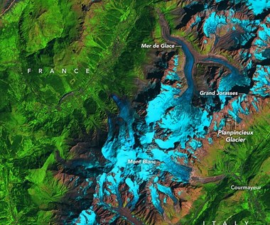Lodowiec na Mont Blanc może runąć w każdej chwili