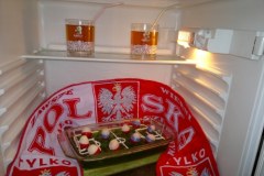 Lodówki kibiców przygotowane na mecz z Rosją. Zobacz zdjęcia z 10. rundy konkursu