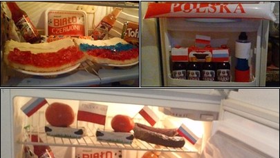 Lodówki kibiców przygotowane na mecz z Rosją. Zobacz zdjęcia z 10. rundy konkursu