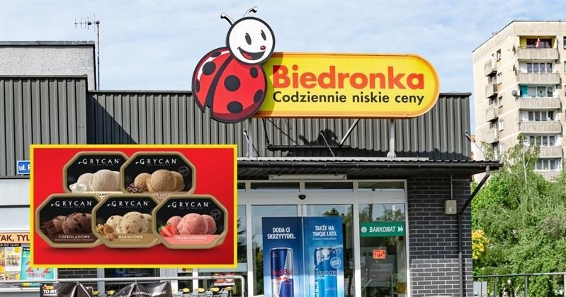 Lody Grycan 70% taniej w Biedronce! /adobestock/Biedronka /INTERIA.PL