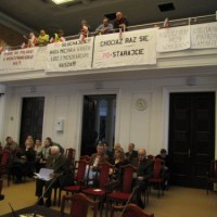 Pracownicy ZWiK w Łodzi będą zbierać podpisy, żeby w referendum odwołać Hannę Zdanowską z funkcji prezydenta miasta.