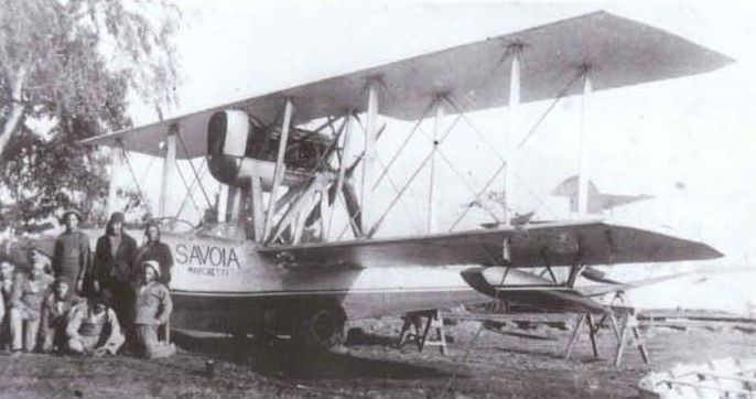 Łódź latająca Savoia Marchetti S.59 bis należąca do marynarki wojennej Paragwaju w czasie wojny o Chaco /INTERIA.PL/materiały prasowe