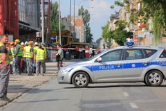 Łódź: Na budowie znaleziono pocisk artyleryjski; ewakuowano ok. 450 osób