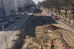 Łódź odkrycia na Bulwarach Północnych