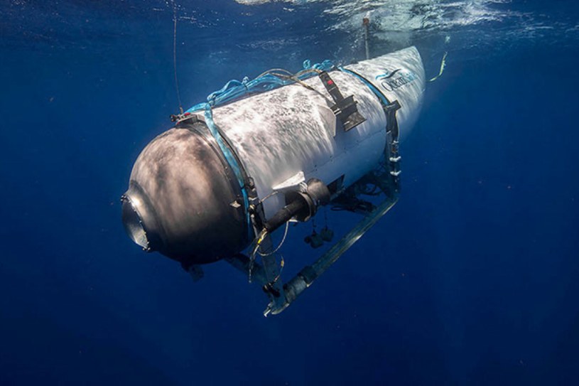 Łódź podwodna Titan w niedzielę 18 czerwca z pięcioma osobami na pokładzie wypłynęła z St. John’s w celu eksploracji wraku Titanica /ABACA/Abaca/East News /East News