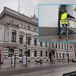 Łódź: Radny próbował zamurować drzwi do Urzędu Miasta Łodzi