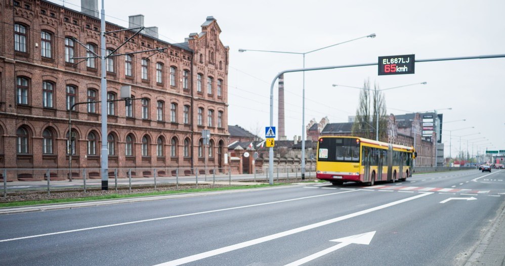 Łódź, ul. Kopcińskiego /Fot. Mikolaj Zacharow /Reporter