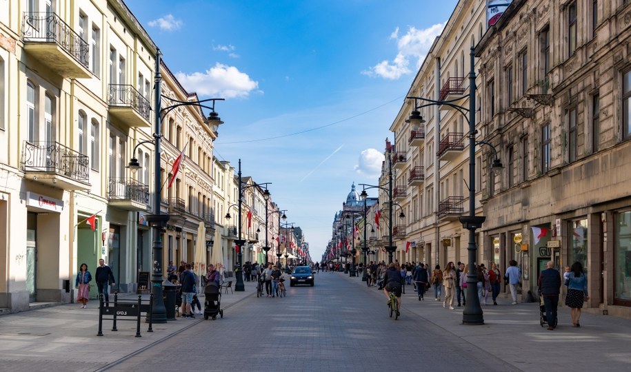 Łódź, ul. Piotrkowska /Shutterstock