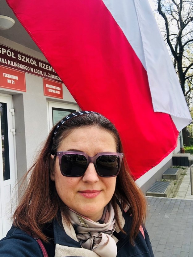 Łódzka reporterka RMF FM /Agnieszka  Wyderka /RMF FM