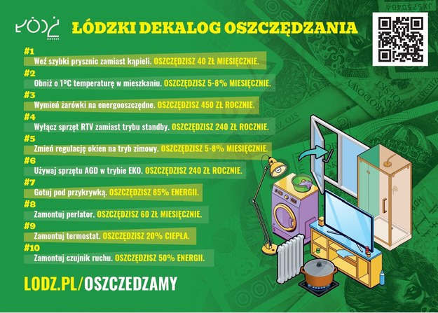 Łódzki Dekalog Oszczędzania jest prosty do zrealizowania, a korzyści niesie mnóstwo /UMŁ /Materiały prasowe