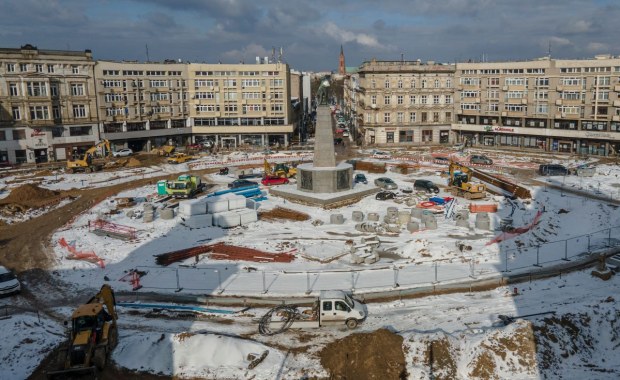 Łódzki Plac Wolności w nowym kształcie