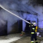 Łódzkie: Pożar w Stadninie Ogierów w Bogusławicach