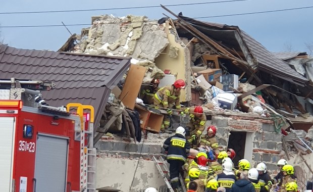 Łódzkie: Wybuch gazu w domu. Trzy osoby poszkodowane