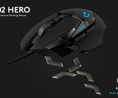 Logitech G502 otrzymuje rewolucyjny sensor HERO 16K