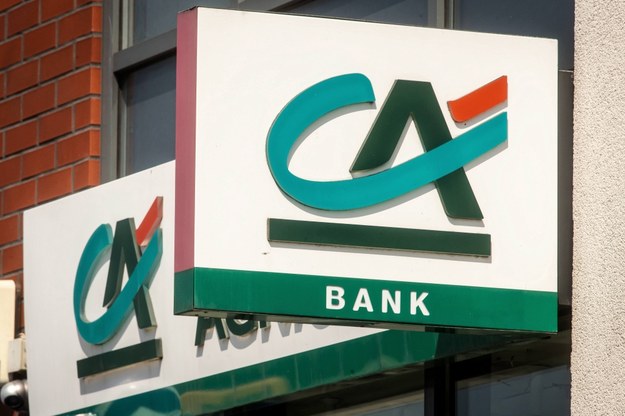 Logo banku Credit Agricole /PAP/Tytus Żmijewski /PAP