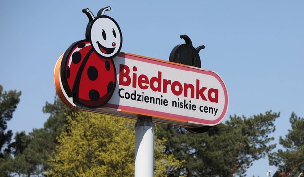 Logo Biedronki / 	Leszek Szymański    /PAP