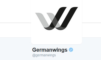 Logo Germanwings na Twitterze /Twitter