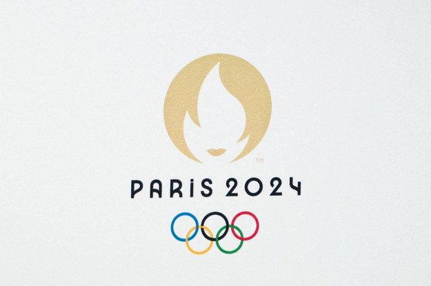 Logo igrzysk, które odbędą się w 2024 r. w Paryżu /Marechal Aurore/ABACA /PAP/Abaca