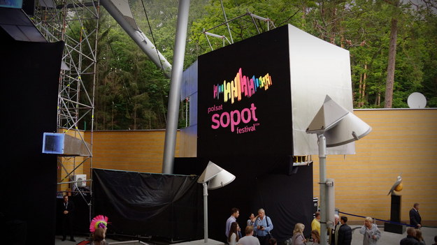 Logo Polsat Sopot Festival 2014 /Michał Dukaczewski /RMF FM