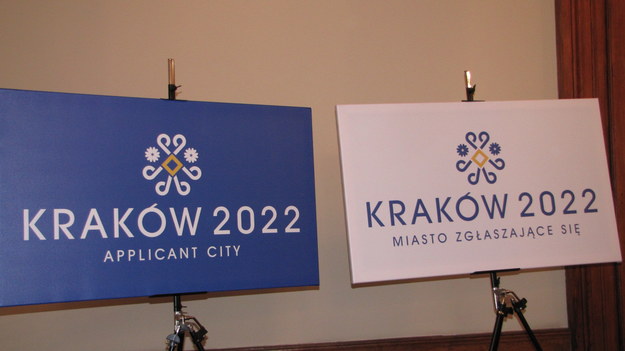 Logotyp Krakowa jako miasta zgłaszającego się /Maciej Grzyb /RMF FM