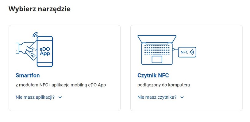 Logowanie na IKP przy pomocy eDowodu. /Pacjent.gov.pl /materiał zewnętrzny