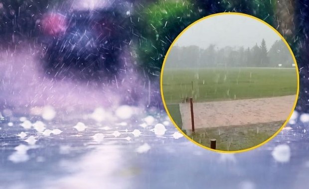 Lokalne gradobicia i ulewy. Burze przechodzą nad Polską