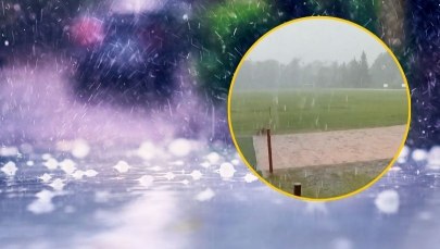 Lokalne gradobicia i ulewy. Burze przechodzą nad Polską