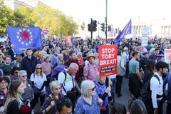 Londyn: Marsz przeciwników Brexitu