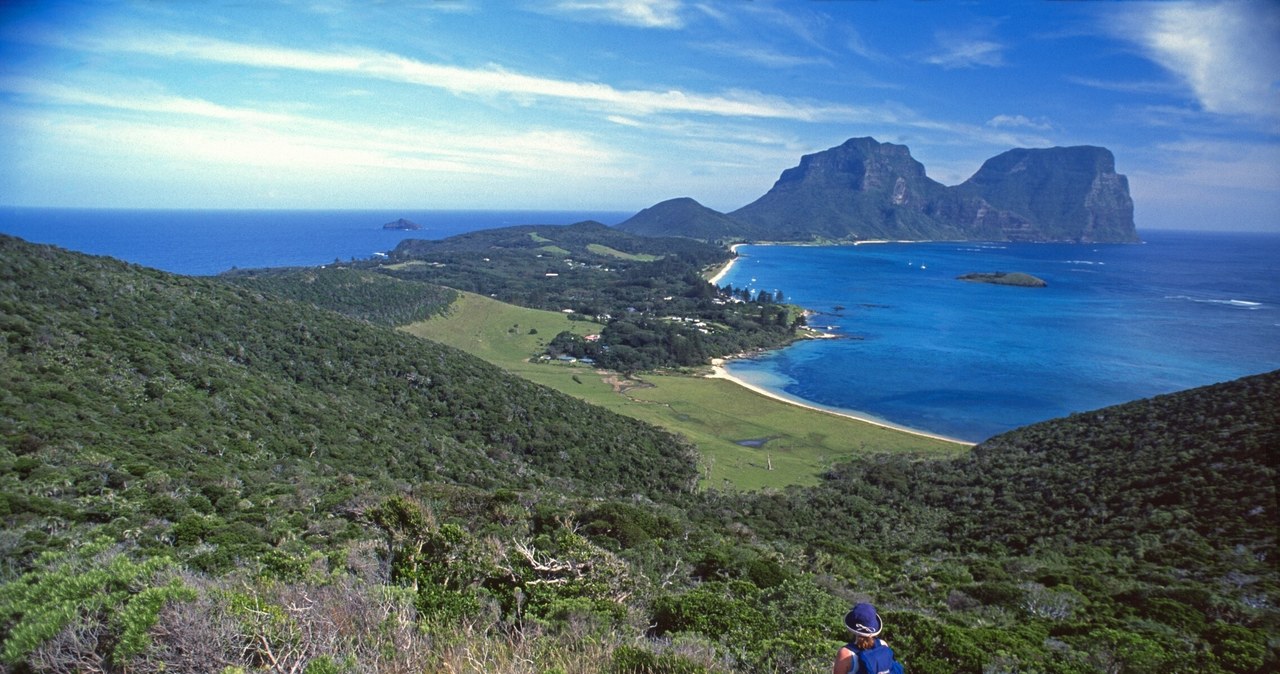 Lord Howe to wyjątkowa australijska wyspa, na której obowiązują limity wstępu. /Pixel