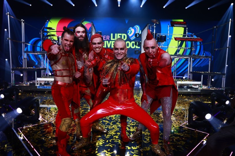 Lord Of The Lost byli reprezentanami Niemiec na Eurowizji w 2023 roku /Pool /Getty Images