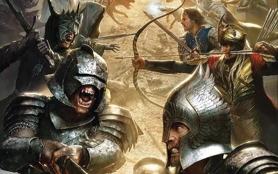 Lord of the Rings: Conquest - fragment okładki /Informacja prasowa