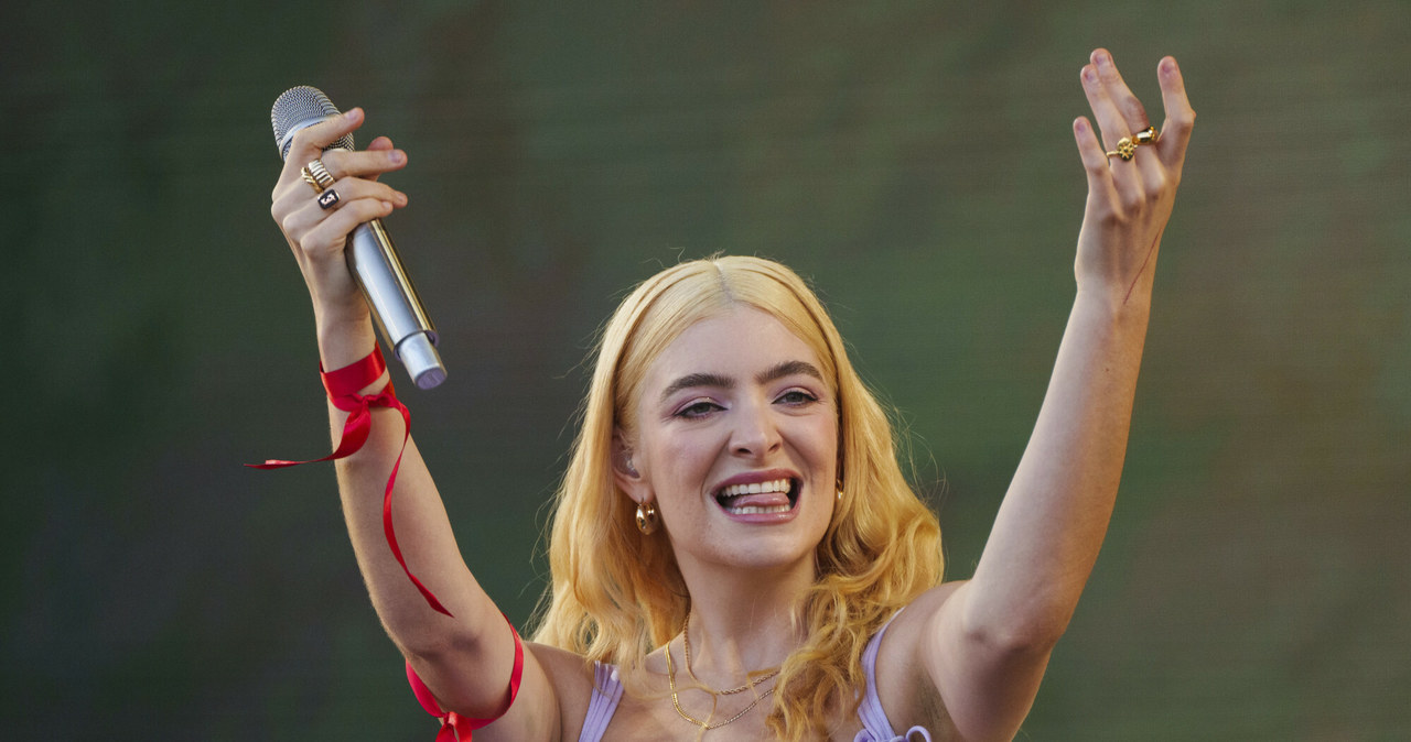 Lorde na Festiwalu Glastonbury /AP/Associated Press/East News /East News