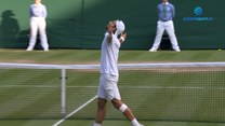 Lorenzo Musetti zostaje czwartym półfinalistą Wimbledonu. WIDEO