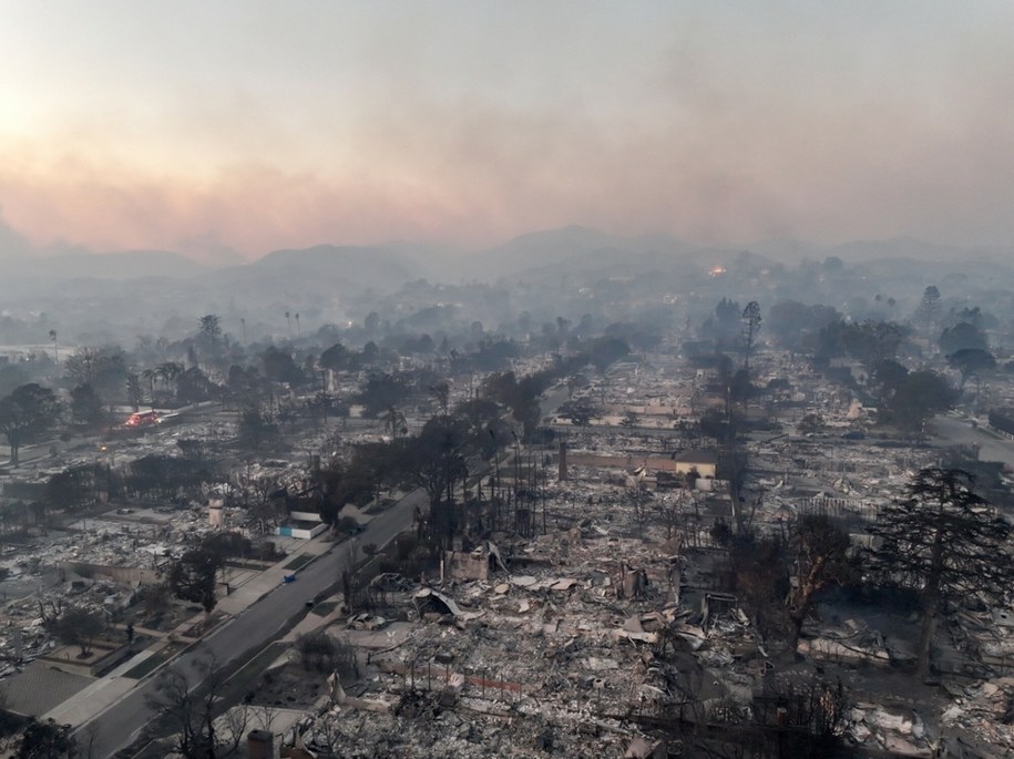 Los Angeles po pożarze /AA/ABACA/Abaca/East News /East News