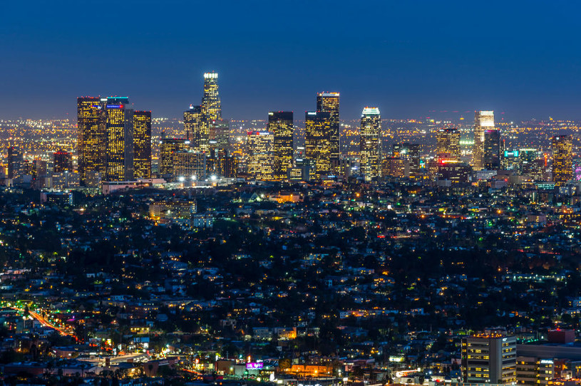 Los Angeles w świetle /Getty Images