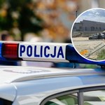Lot nad rondem w Pleszewie. Kierowca twierdzi, że to awaria
