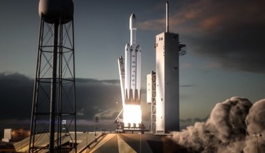 Lot rakiety Falcon Heavy jeszcze w 2017 r.