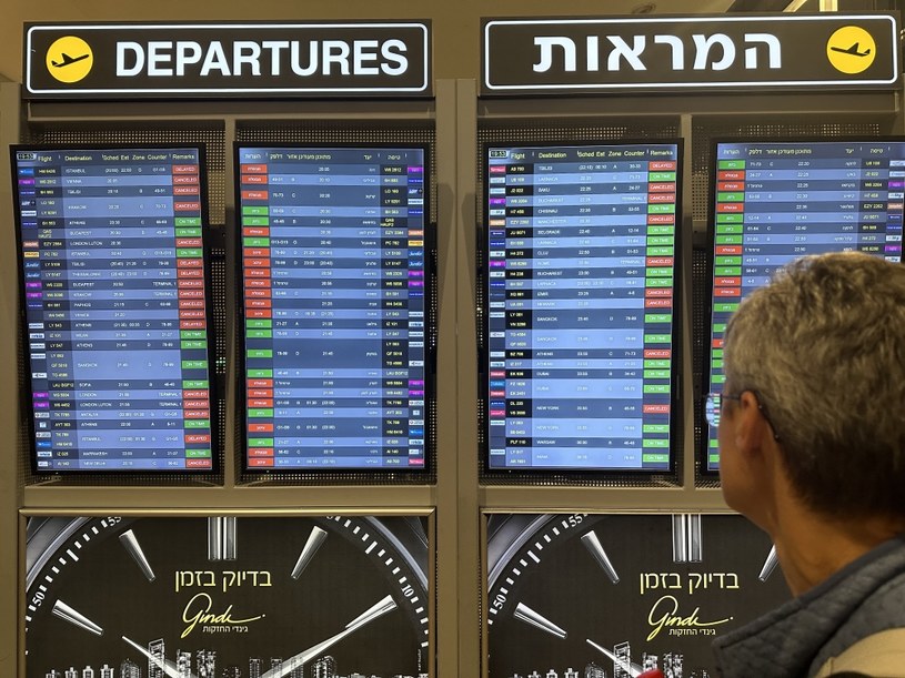 Lotnisko Ben Guriona w Tel-Awiwie /Turgut Alp Boyraz / ANADOLU AGENCY / archiwum prywatne /AFP