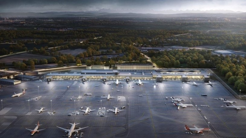 Lotnisko Kraków-Balice będzie miało nowy terminal /Kraków Airport /materiały prasowe