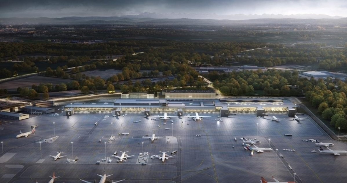 Lotnisko Kraków-Balice będzie miało nowy terminal /Kraków Airport /materiały prasowe