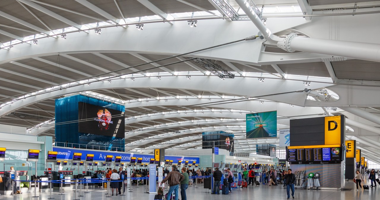 Lotnisko London Heathrow jeszcze w 2020 roku był oficjalnie największym lotniskiem w Europie pod kątem ilości obsłużonych pasażerów /Agencja FORUM