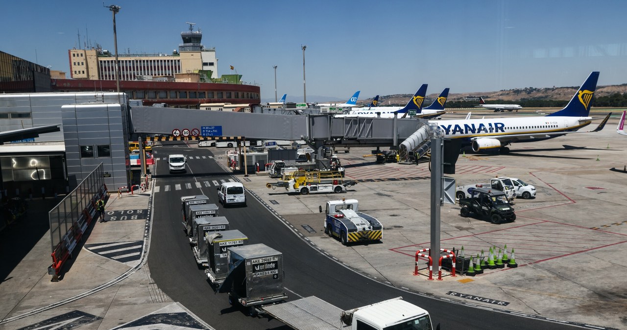 Lotnisko Madrid - Barajas /Beata Zawrzel /East News