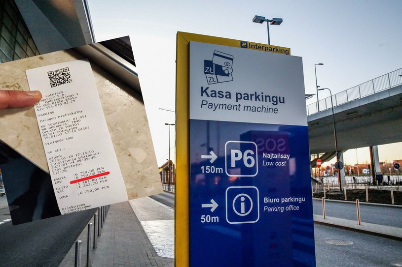 Lotnisko tłumaczy, że gigantyczną kwotę naliczono za parkowanie przez pomyłkę fot./Love Bydgoszcz Facebook /KAROLINA MISZTAL/REPORTER /Agencja SE/East News