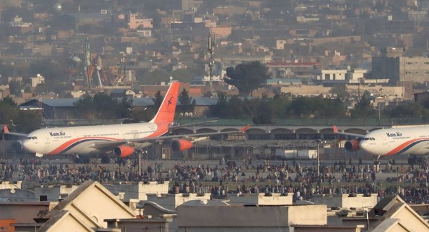 Lotnisko w Kabulu /STRINGER /PAP/EPA