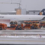 Lotnisko we Frankfurcie odwołało 170 lotów. Powodem śnieg