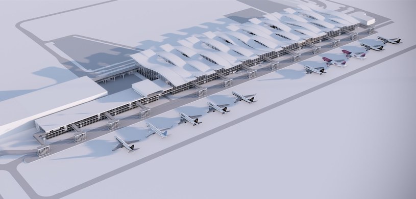 Lotnisko we Wrocławiu - tak będzie wyglądać. /Wroclaw Airport /materiały prasowe