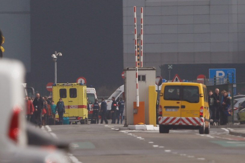 Lotnisko Zaventem w Brukseli /LAURENT DUBRULE    /PAP/EPA