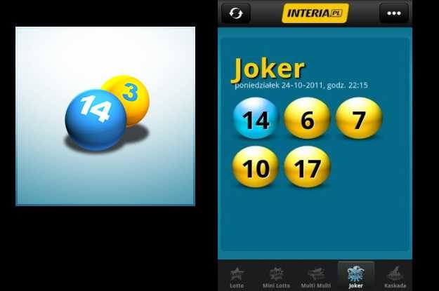 Lotto - aktualne wyniki: Lotto, Mini Lotto, Multi Multi, Joker i Kaskada /INTERIA.PL